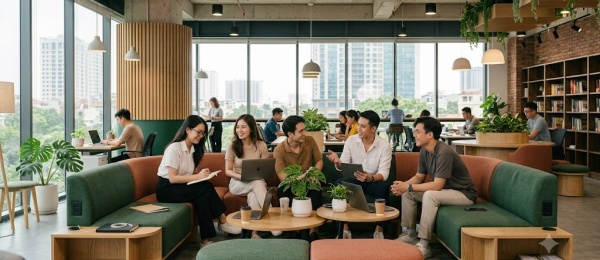 Mẫu Sofa Văn Phòng Đẹp 2026: Khi Thẩm Mỹ Phục Vụ Cộng Đồng